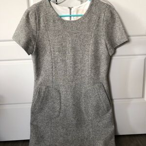 McGinn gray wool dress